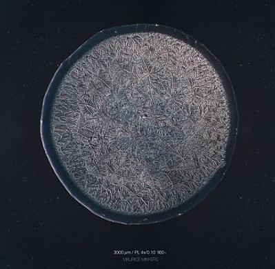 ��΢���µ����ᾧ�壺�Ժ�����ʱ������ѩ��״