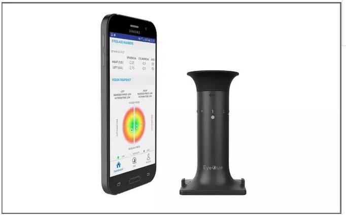 ���ֻ��Ϳ��Բ�������EyeQue ն�� 17 �� CES ��Ѵ��´�