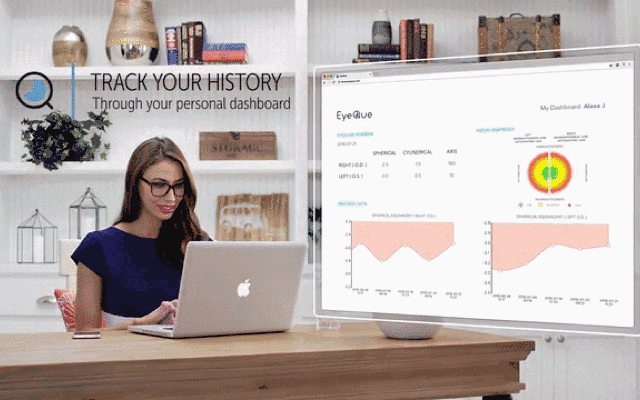 ���ֻ��Ϳ��Բ�������EyeQue ն�� 17 �� CES ��Ѵ��´�